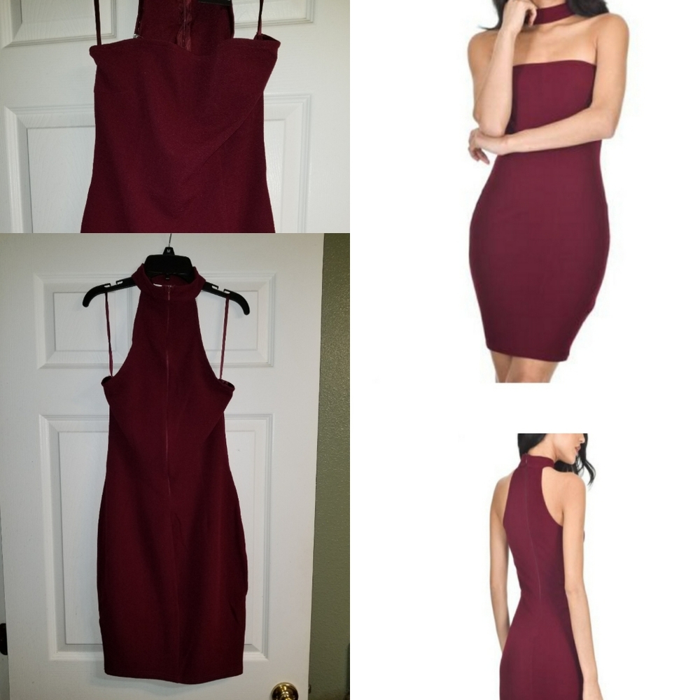 Choker Bodycon Dress